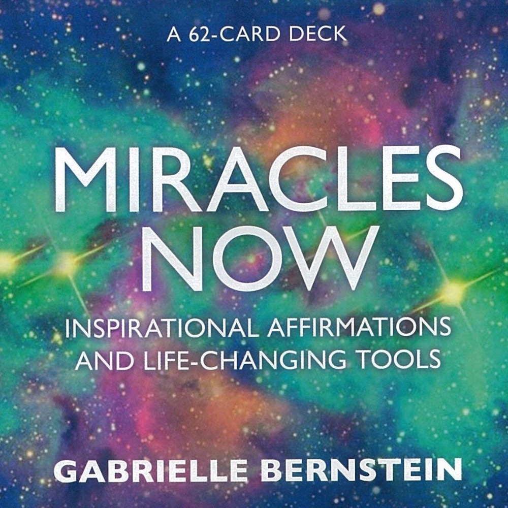 NIB Miracles Now Inspirational Affirmations 62 Card Deck by Gabrielle Bernstein